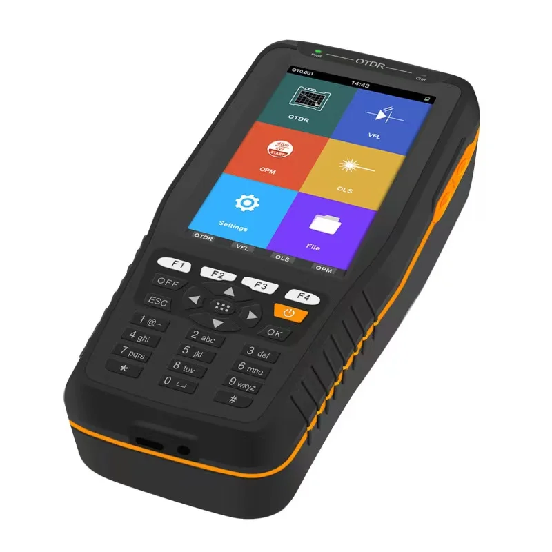 Mini Smart OTDR SM 1610nm 20dB OTDR TM290SF-16 with VFL OPM OLS Touch Screen OTDR Measure distances 60km
