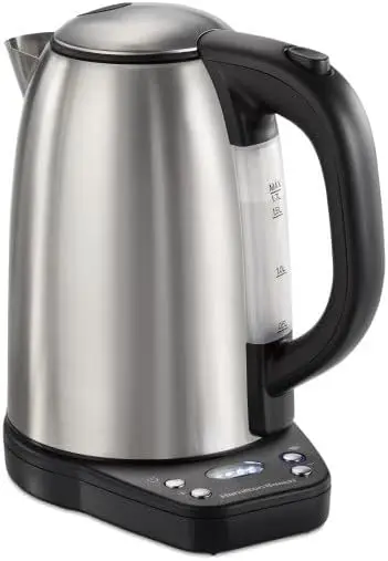 

Tea Kettle & Water Boiler, Works with Alexa, 1.7 Liter, Fast Boiling 1500 Watts, Cordless, Keep Warm, Auto-Shutoff & Boi