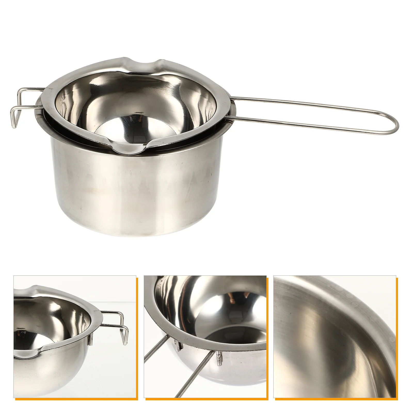 

Pot Melting Butterboiler Wax Warmer Soapmaking Bowl Metal Containerpots Stove Sauce Double Mini Saucepan Boiling Meltremoval