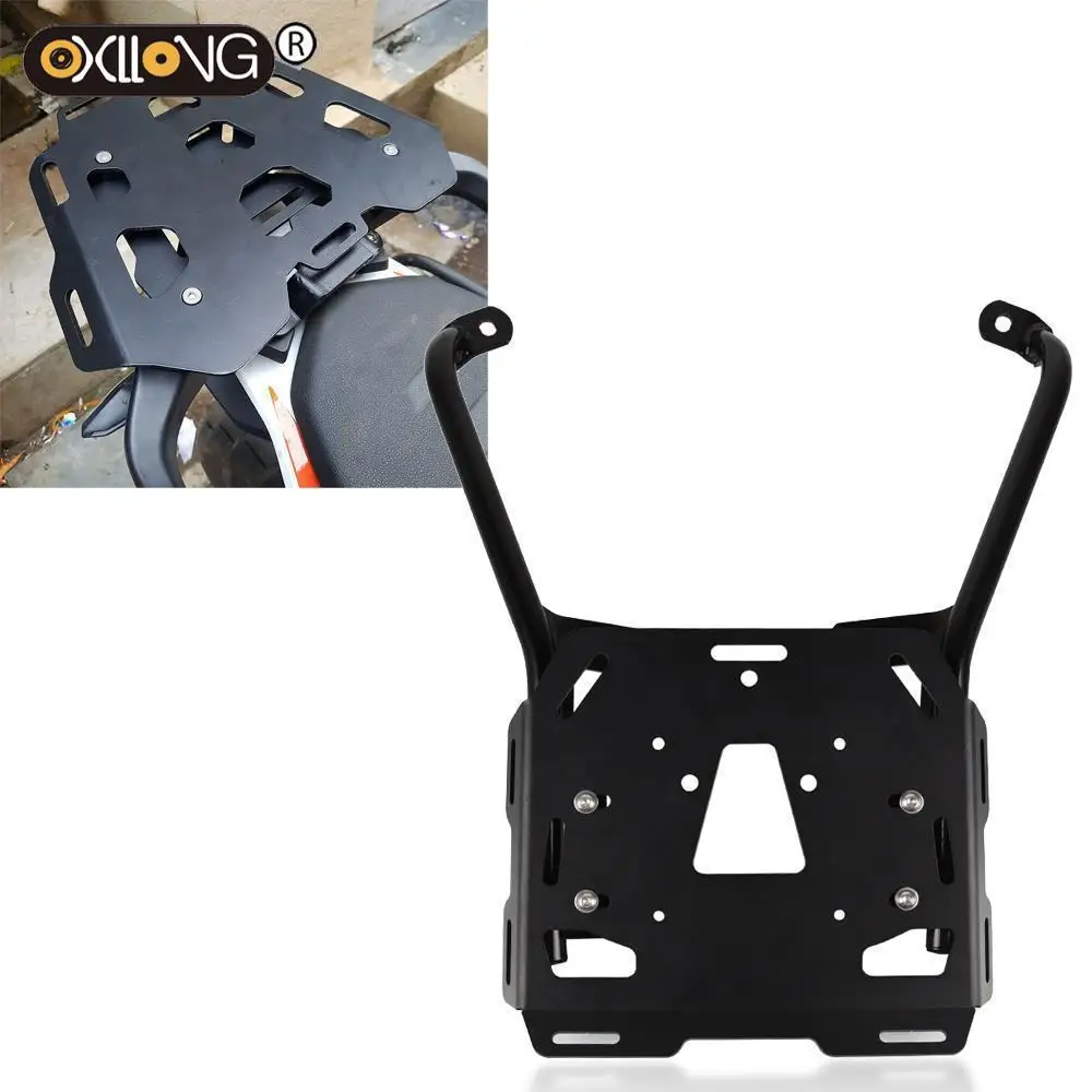 

390 Приключения 2019 2020 2021 задняя багажная стойка для мотоцикла грузовой стеллаж 390 ADV защита для фар Защита Крышки