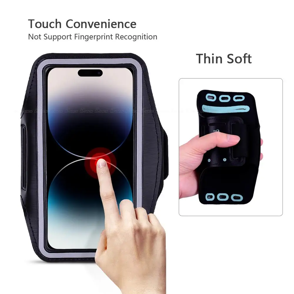 Спортивный чехол для телефона с повязкой на руку бега iPhone 15 14 13 12 mini 11 Pro X XS Max XR 8 7 6