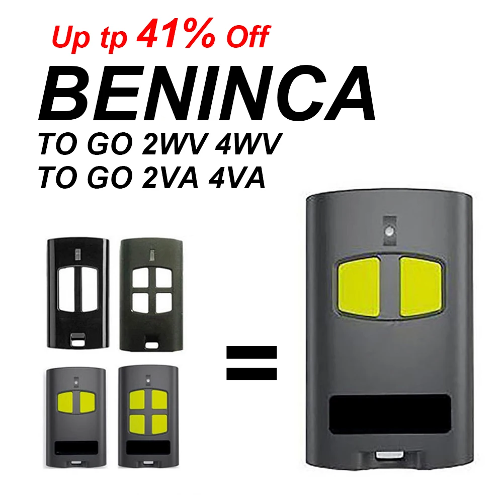 Пульт дистанционного управления BENINCA для гаражных ворот 433 92 МГц с непрерывно