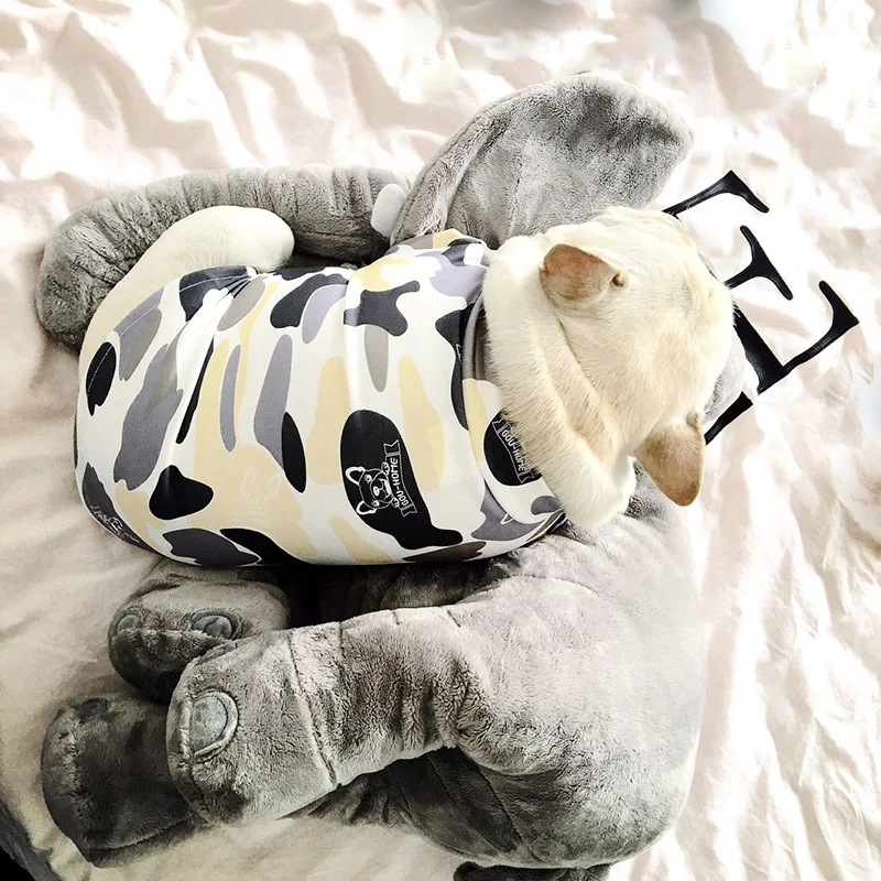 

Camouflage T-shirt for Small Dog Clothes French Bulldog Teddy Pug Pet Fall Winter Dog Apparel Puppy Outfits Dog Apparel Clothes