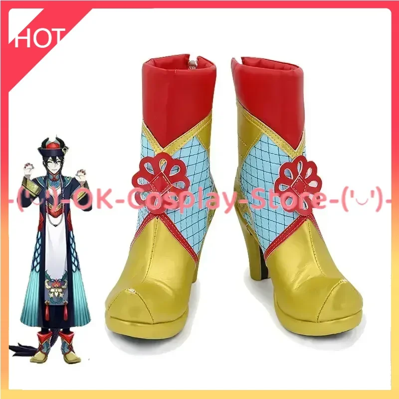 Обувь для косплея витая страна чудес серебристые туфли из искусственной кожи на