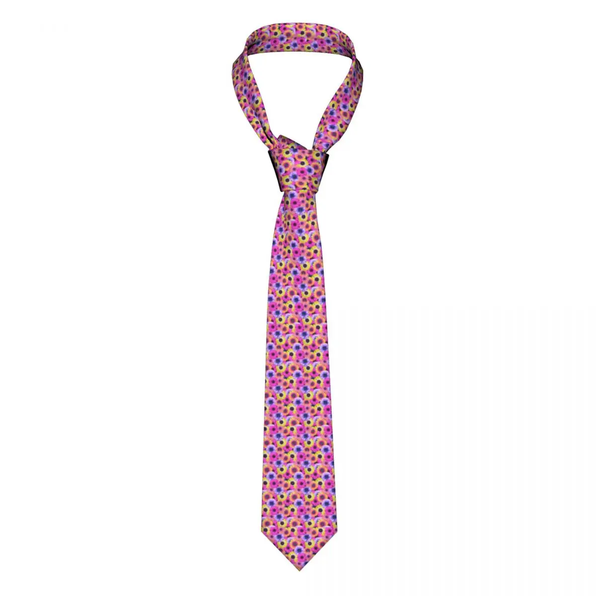 

Галстук с африканскими маргаритками розовый фиолетовый цветочный узор 8 см галстуки для шеи подарок для свадьбы для мужчин галстук для блуз...