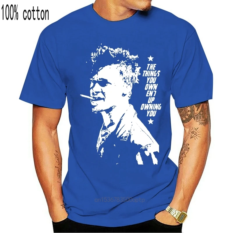 Мужская одежда, летняя стильная модная мужская футболка с цитатой Тайлера, забавная пародия, для фанатов фильмов