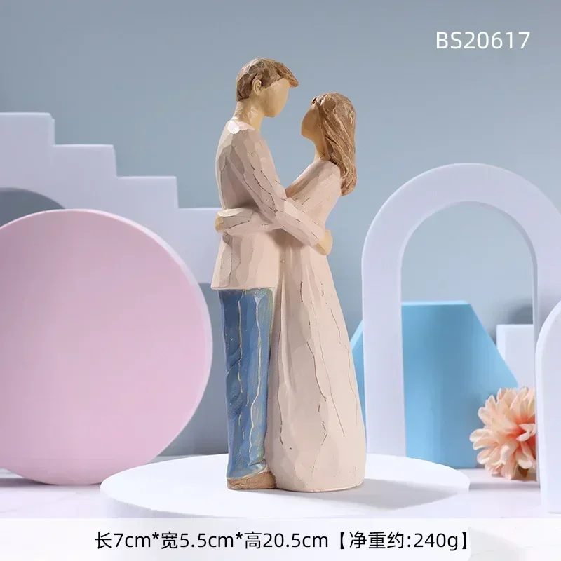 Фигурки обещаний скульптурные свадебные подарки для пары наследие любви мистер