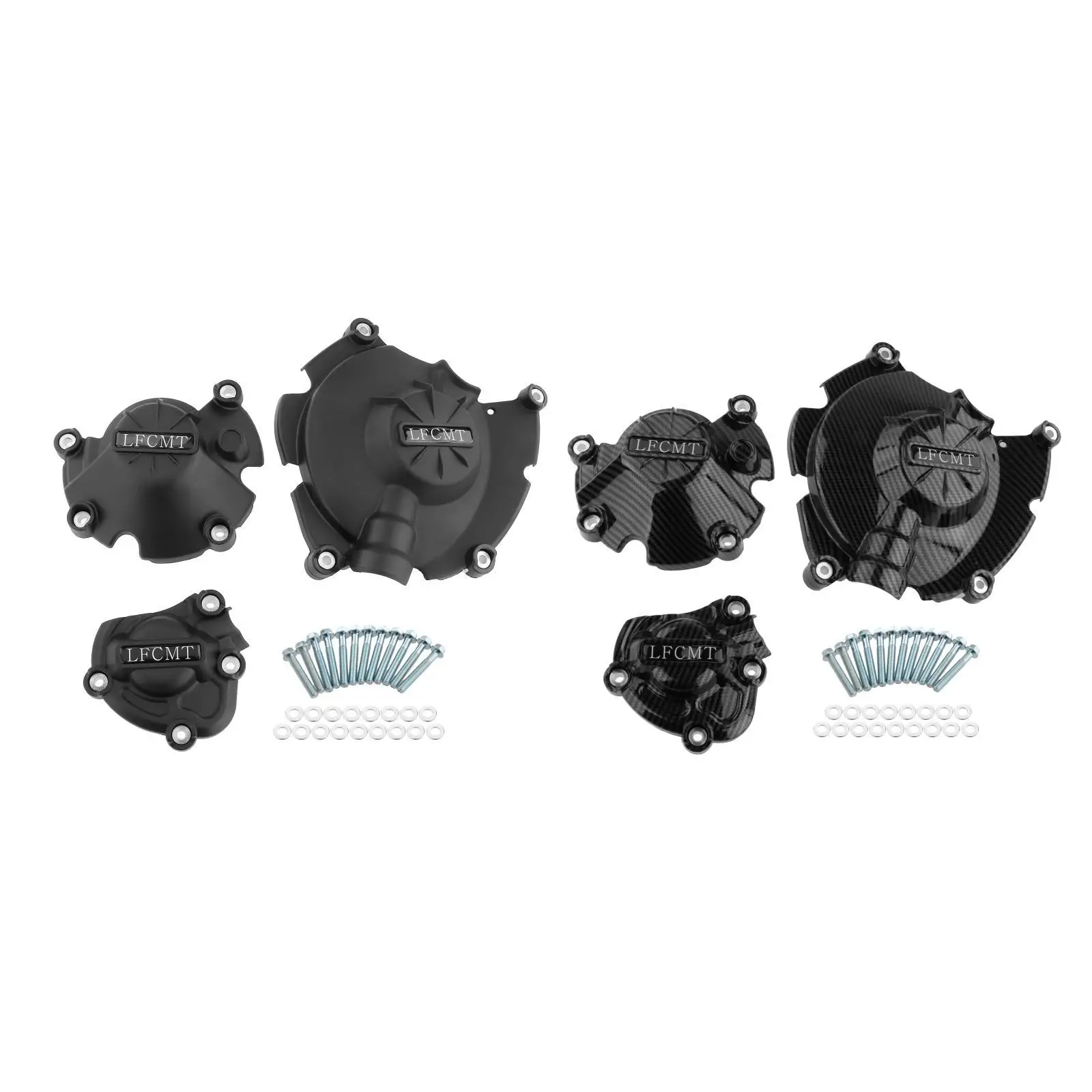 

Motorcycles Engine Cover for 2015-2021 Replaces Accessories Black Durable