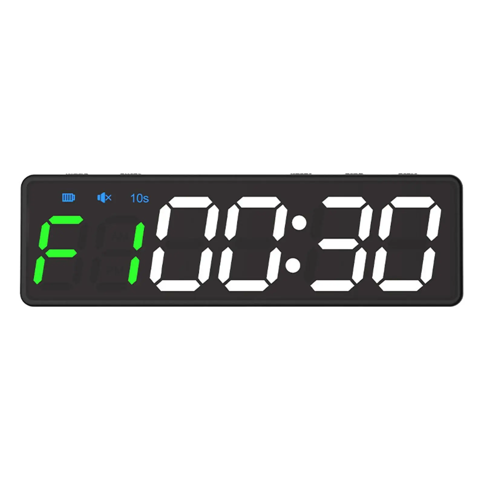 

LED Interval Timer Gym Stopwatch Count Down/Up Clock Fitness Exercise
