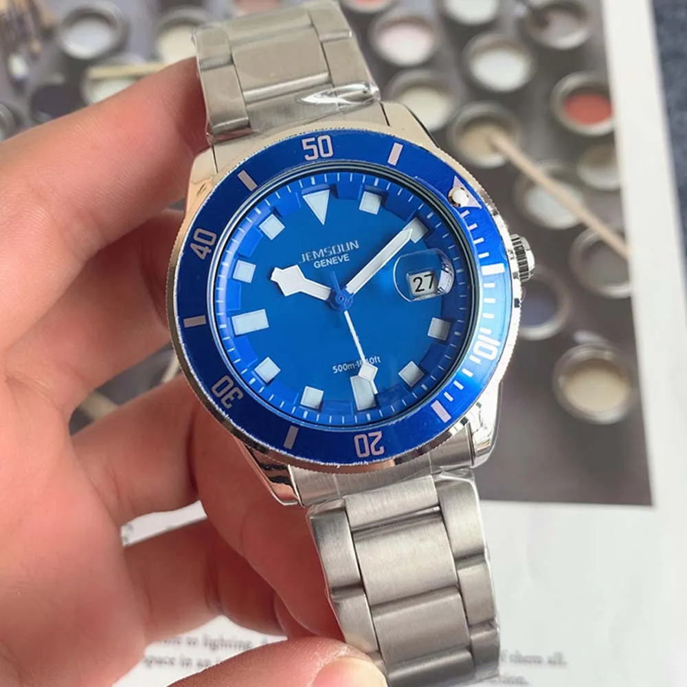 

New Original Brand Mens Watches Classic Design Simple Full Stainless Steel Waterproof DIve WristWatch Business Sports AAA Clocks