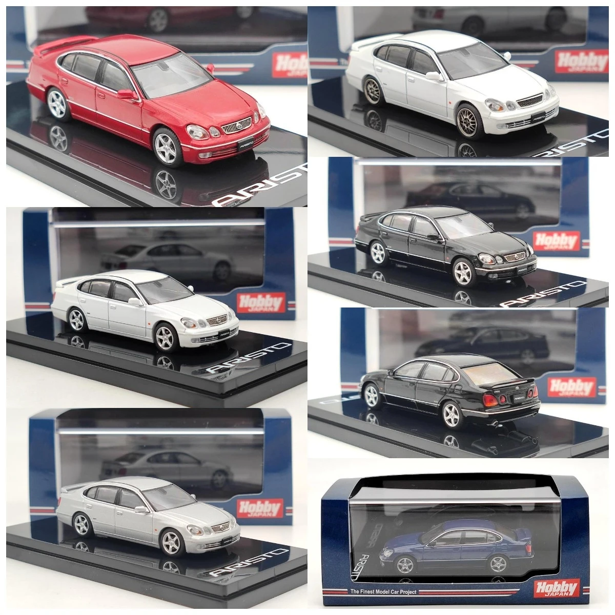 

Hobby Japan 1:64 For ARISTO V300 JDM Simulation Limited Edition Metal Static Car Model Toy Gift