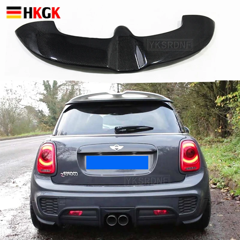 F56 F55 High Quality Carbon Fiber / FRP unpainted Rear Spoiler Top Wing Car Body Kit For Mini Cooper S JCW Car Styling 2014-2020