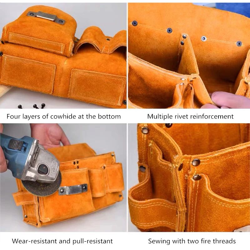 Сумка для инструментов электрика портативная поясная сумка хранения отверток |