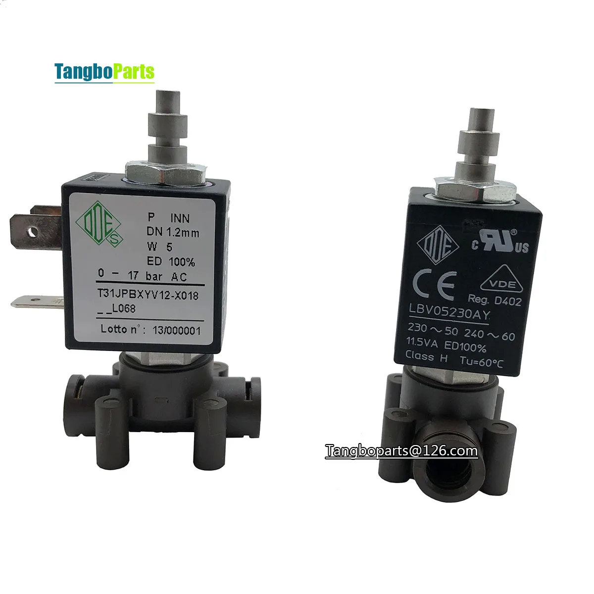 Запчасти для кофеварки 230 В LBV05230AY электромагнитный клапан WELHOME WPM 210/270/310/330/510X