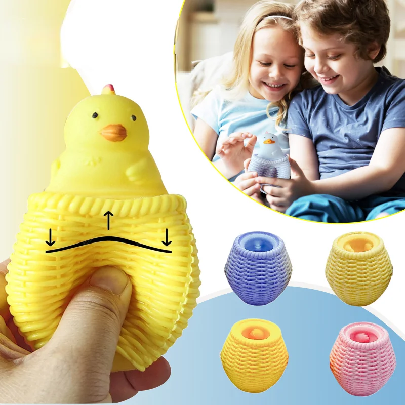 

Fidget Toys Kawaii Chick Reliver Stress Slow Recovery Toys Cute Little Chicken Antistress Sensory Toys Decompression Toys Dolls