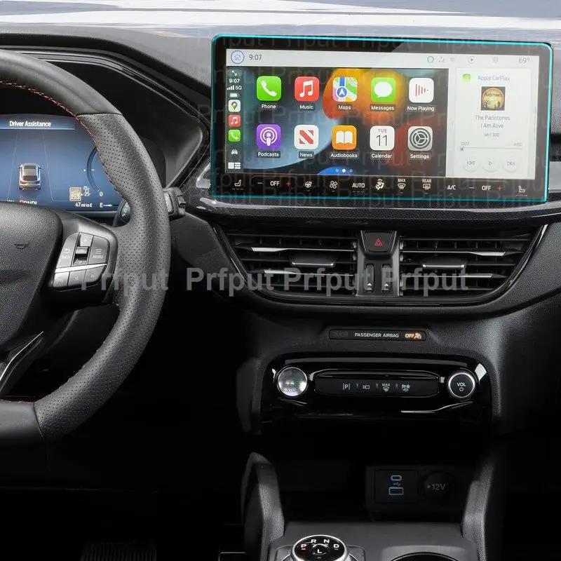 

Защитная пленка из закаленного стекла для Ford Escape 2023, 13,2 дюйма, автомобильная развлекательная радиостанция, GPS-навигация, защита