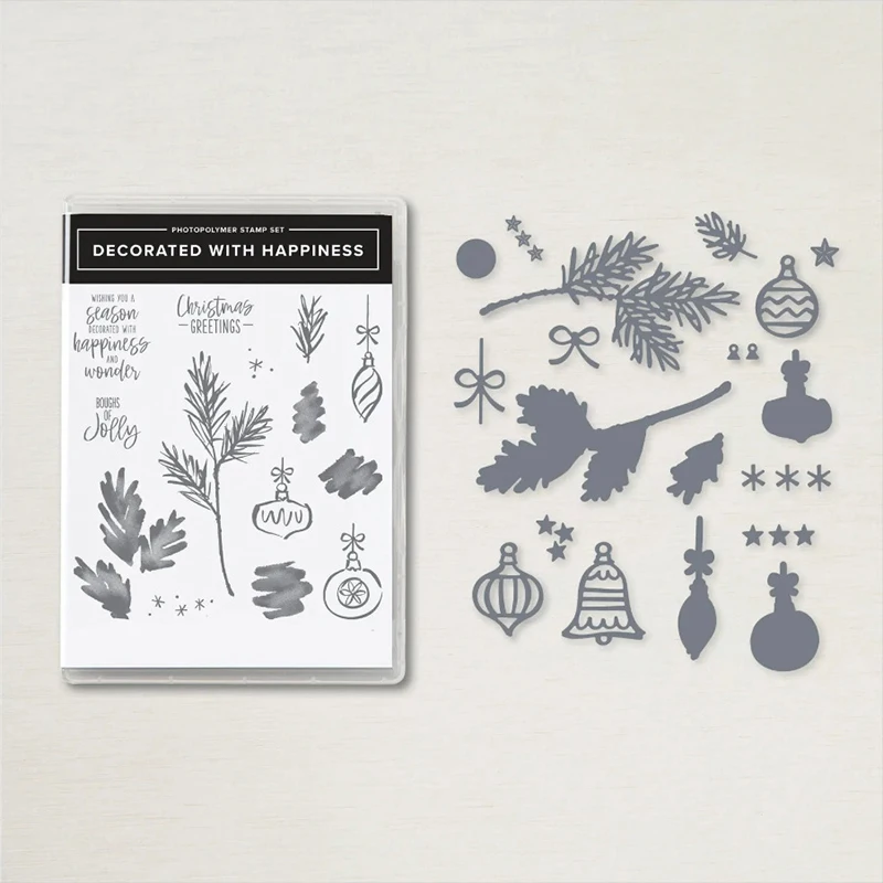 

New Arrival 2022 Leaves Christmas Metal Cutting Dies and Clear Stamp DIY Scrapbooking Card Paper Crafts Making Photo Album Decor