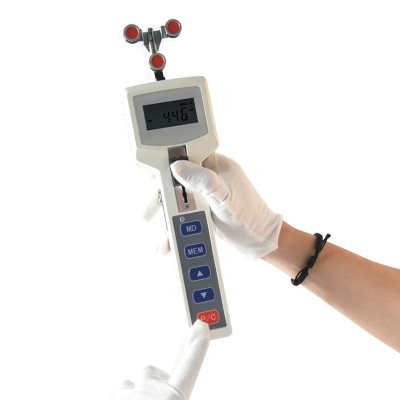 Для измерителя натяжения пряжи с ограниченным доступом для низкого и тонких