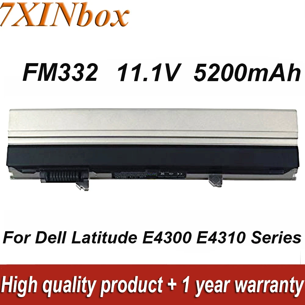 Аккумулятор для ноутбука Dell Latitude E4300 E4310 серии 0FX8X 11,1-5200 312-0822 CP294, 7xinbox FM332, HW898, 312 В, 0823 мАч