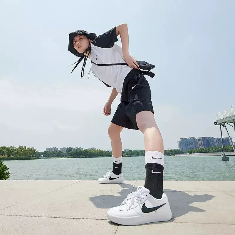 Оригинальные спортивные высокие носки Nike Everyday Plus с мягкой подкладкой 1 пара