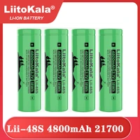 2022 new liitokala lii 48s 3 7v 21700 4800mah li lon rechargeable battery 9 6a power 2c rate discharge ternary lithium batteries