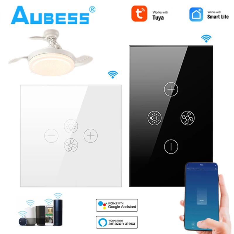 

Высветильник ель потолочный AUBESS с поддержкой Wi-Fi и голосового управления