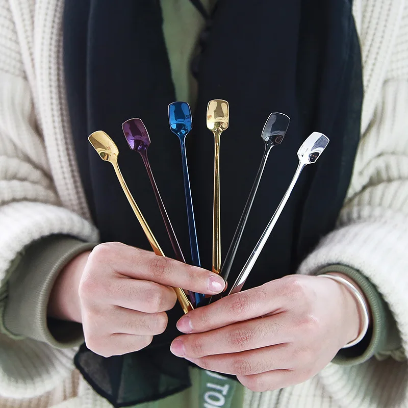 

Металлическая ложка для десертов, из нержавеющей стали