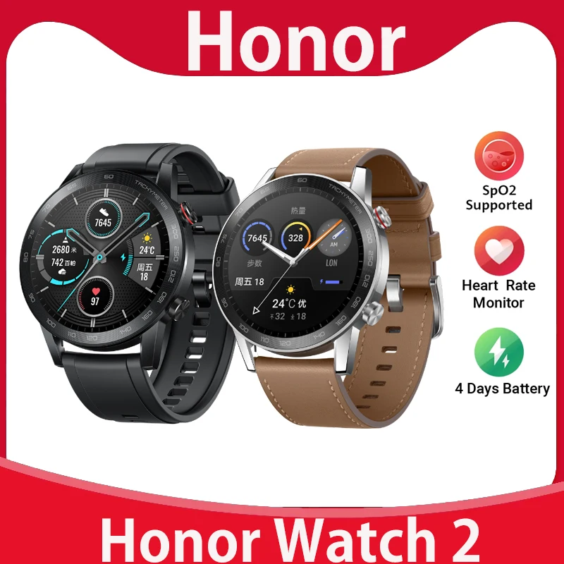 

Original HONOR magicwatch 2 46MM Smart watch, Bluetooth Calling Smartwatch ,14 Days Battery Life,Phone Call Heart Rate