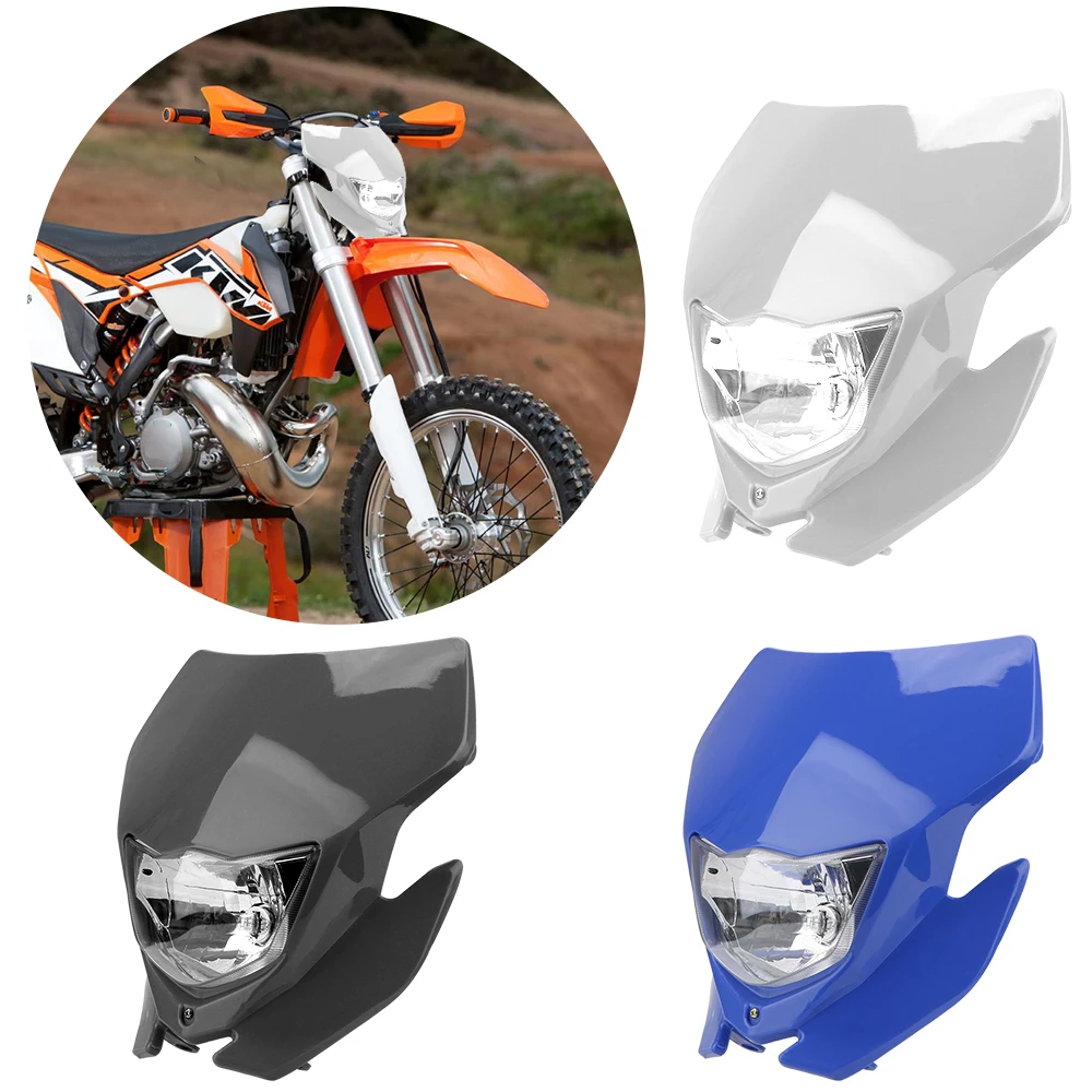 

For 2017 18 Headligt EXC XCF SX F SMR Enduro Dirt Bike Motocross Supermotor Headlamp Light Bulb Type H4 Motorcycle Headlight