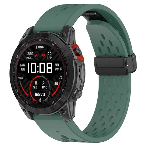 Силиконовый ремешок Arvin Quickfit 22/26 мм для Garmin