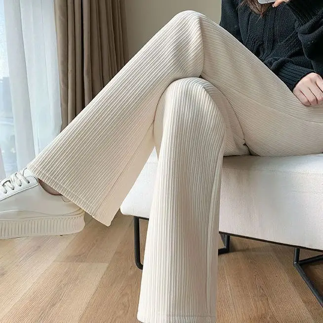 Новые осенние и зимние брюки для беременных девятиточечный плюш утолщенная