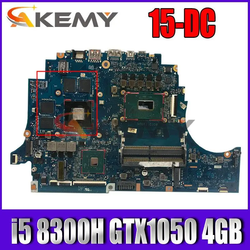 

For HP 15-DC TPN-Q211 motherboard L24330-601 L24330-001 DAG3DBMB8D0 SR3Z0 i5 8300H N17P-G0-A1 GTX1050 4GB