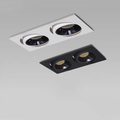 Потолочные светильники MIVM квадратные LED антибликовые 7W10W12W15W