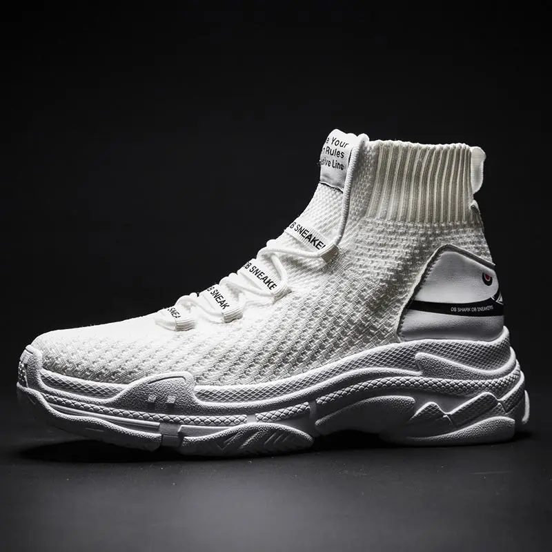 

Mesh Women Running Shoes 46 Ladies Shoes Light Sports 3E Hightop Sneakers White Women Sport Shoes Tennis