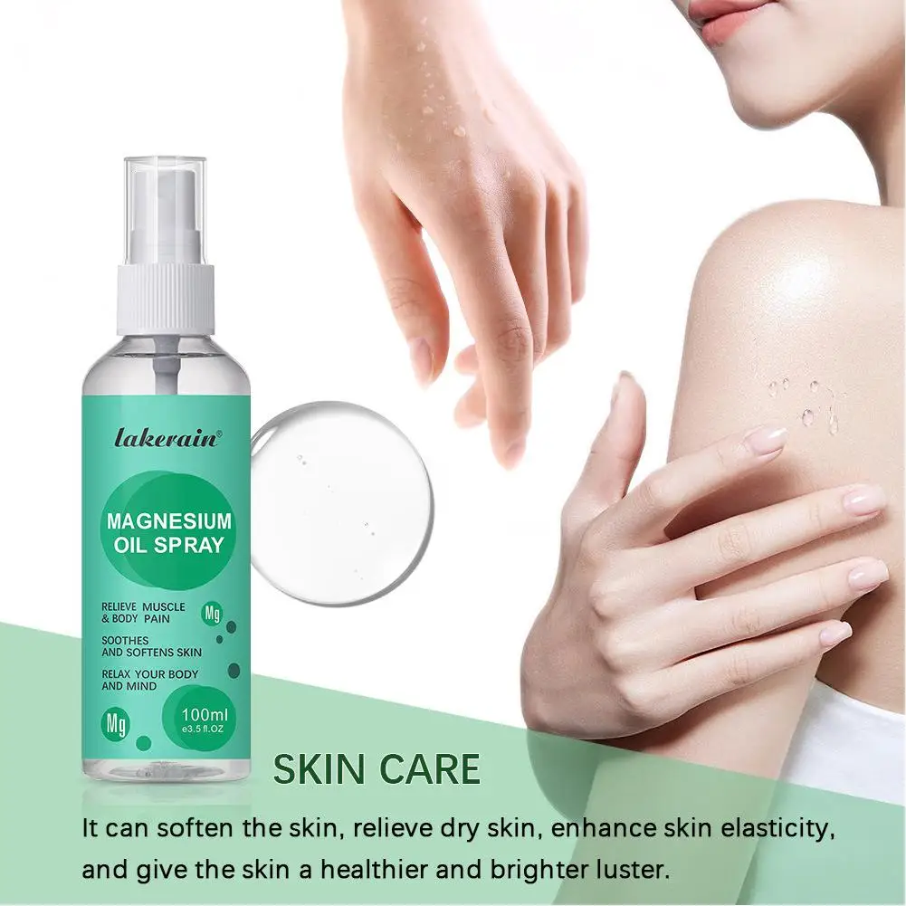 Спрей с магниевым маслом минеральное Эфирное массажное масло