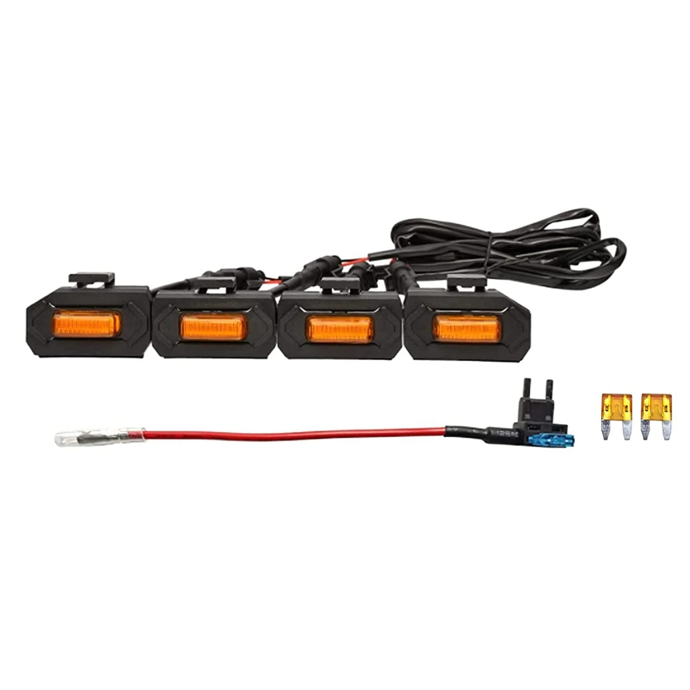 

Светодиодный светильник для решетки радиатора 2020-2021 с внедорожником и спортивным передним грилем, светодиодный светильник, белый светодио...