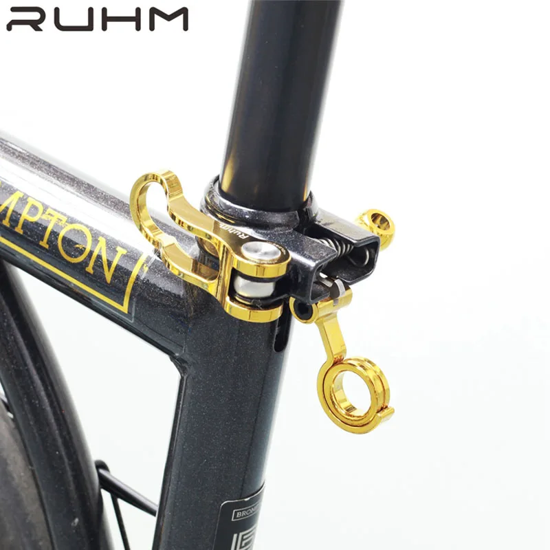 Для Ruhm для Бромптона маленькая ткань маленький шаг кантри тканевый зажим