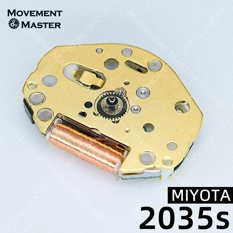 Часы Miyota Super 2035 аксессуары для часов новый оригинальный механизм кварцевый