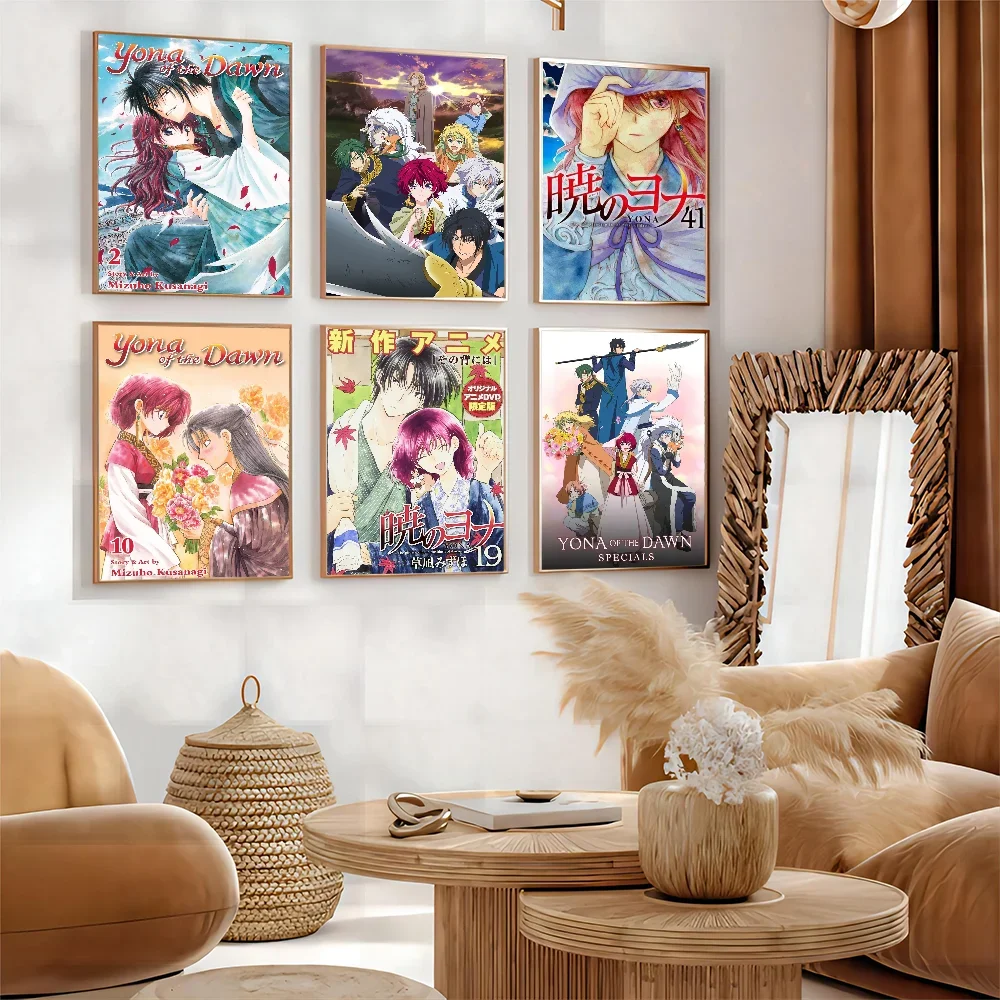 Аниме Yona Of The Dawn высококачественная цифровая печать плакат наклейки для