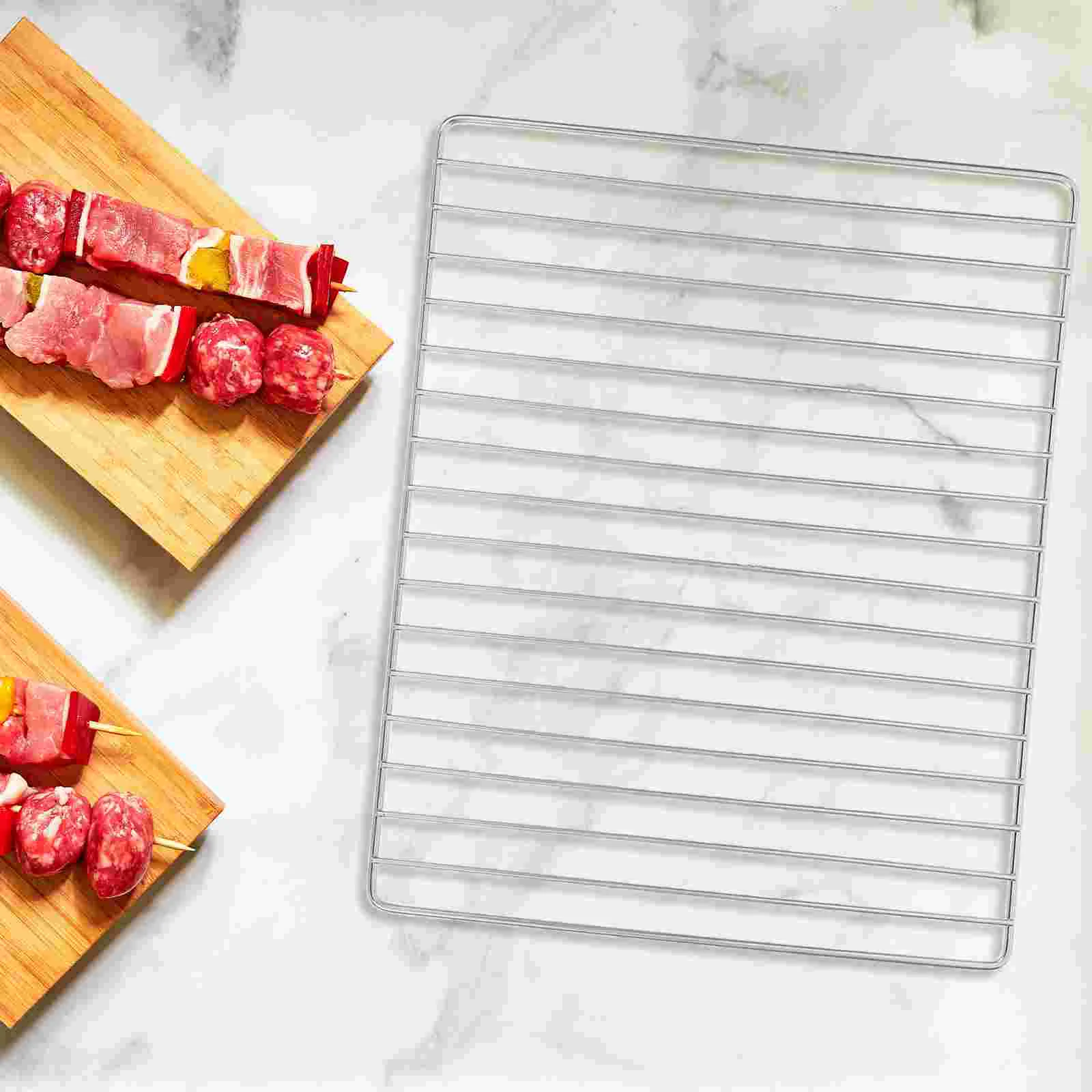 Сетка для барбекю из нержавеющей стали решетки гриля сменная проволока газ