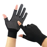 fingerless gloves summer thin cycling for men women anti slip and wear resistant protection outdoor sports gym gloves fishing