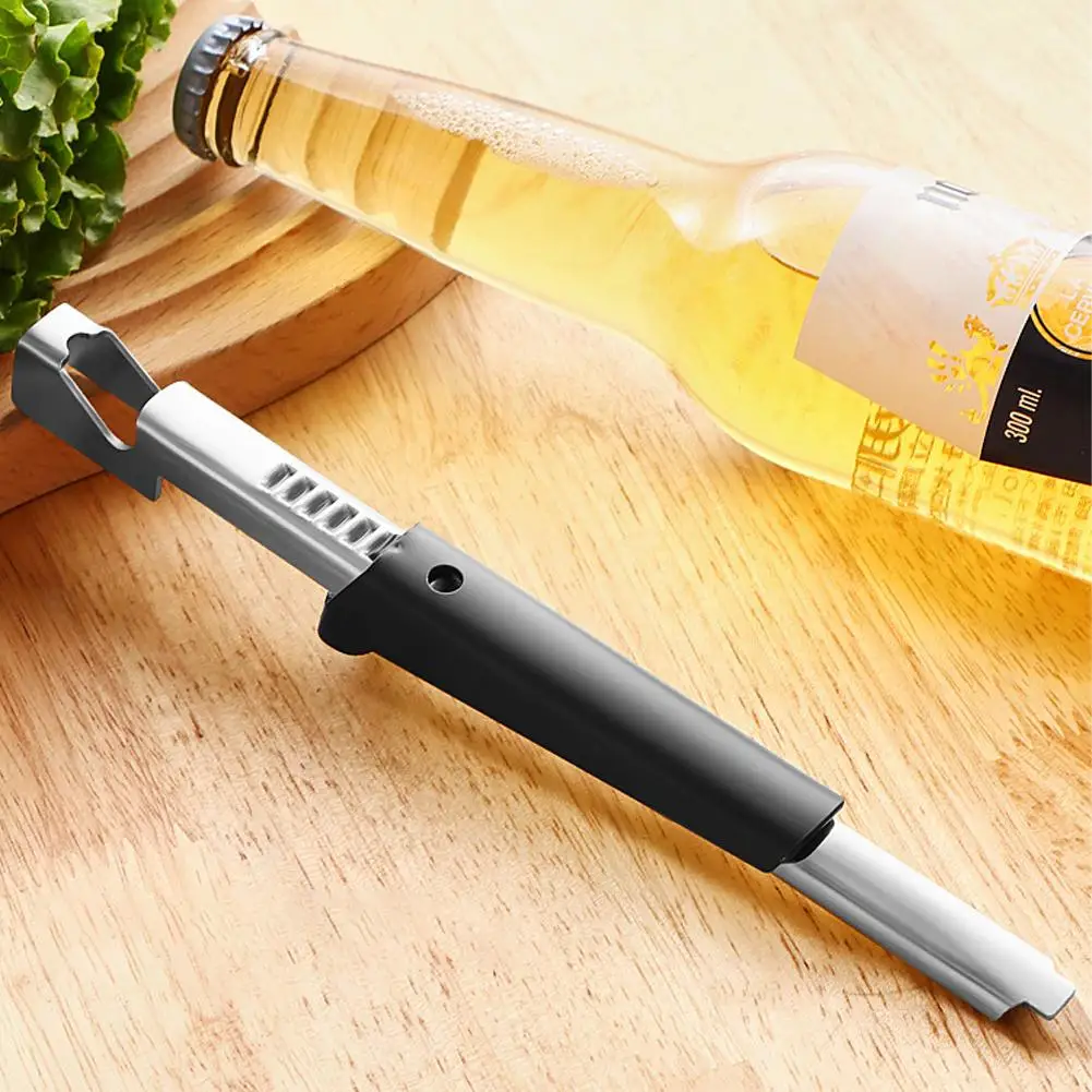 

Stainless Steel Adjustable Can Opener Multifunctional Opener Opener Opener Bottle Can Gadgets Can Kitchen X3N0