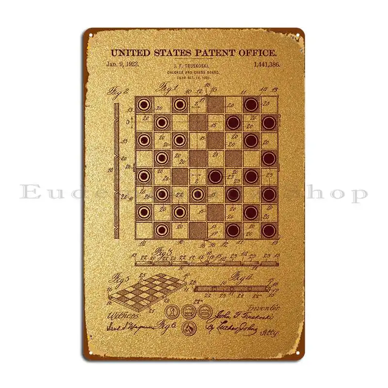 

6 шахматных и шахматных досок, металлические знаки, таблички для гостиной, дизайн кинотеатра, оловянный плакат