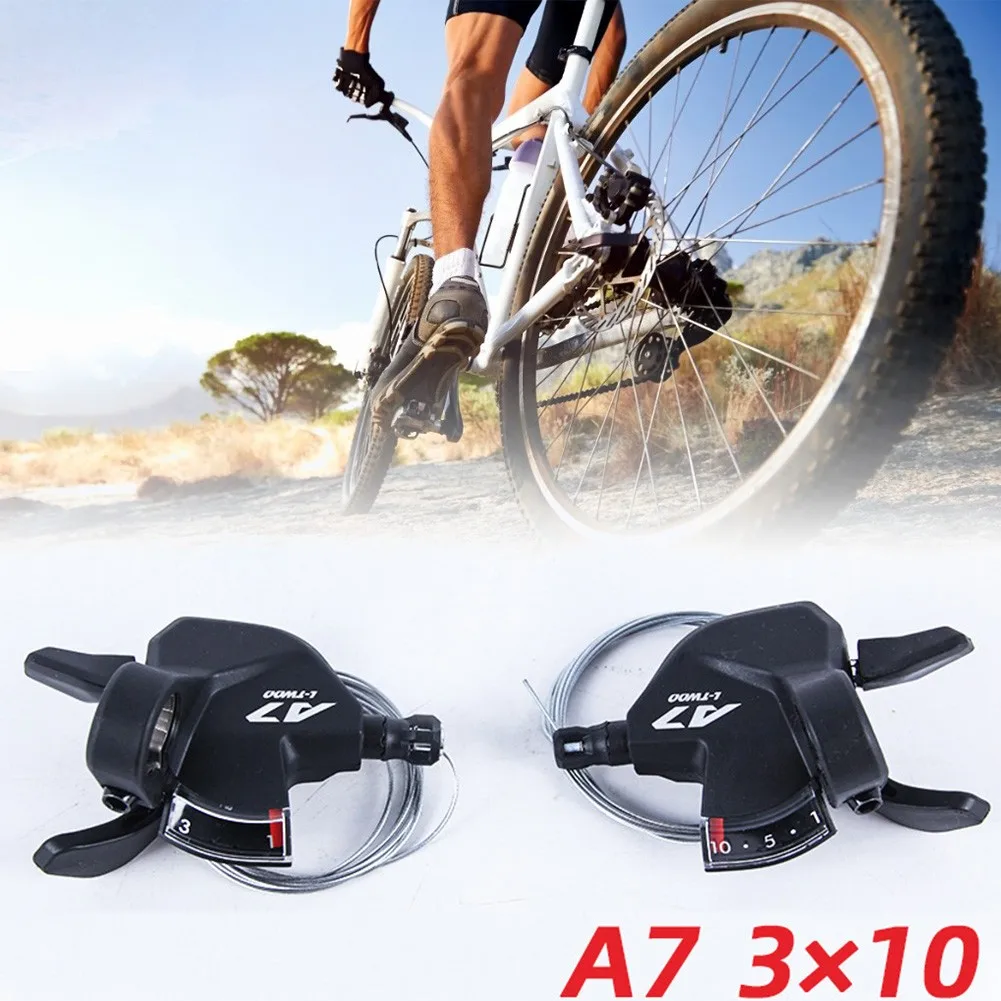 

LTWOO A7 Bike 3x10 Speed Trigger Shifter, Shifter Lever, Compatible Shiman-o MTB Road Mountain Bicycle Right/left Shifter Parts