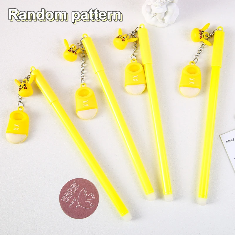 

Yellow Cute Cartoon Gel Pen Novelty Pens Korean Stationery Gel Ink Pen Student Kawaii Gel Pen Supplies Office Accessories