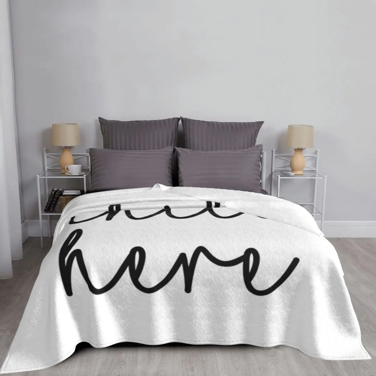 Одеяло Chill Here покрывало на кровать уличное аниме одеяло для детей Детское