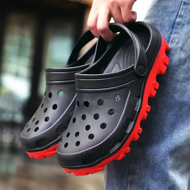 2023 Men Soft EVA Sandals Non-Slip Crocks LiteRide Hole Shoes Crok Rubber Clogs For Men Unisex Garden Shoes Crocse Adulto Hombre images - 6