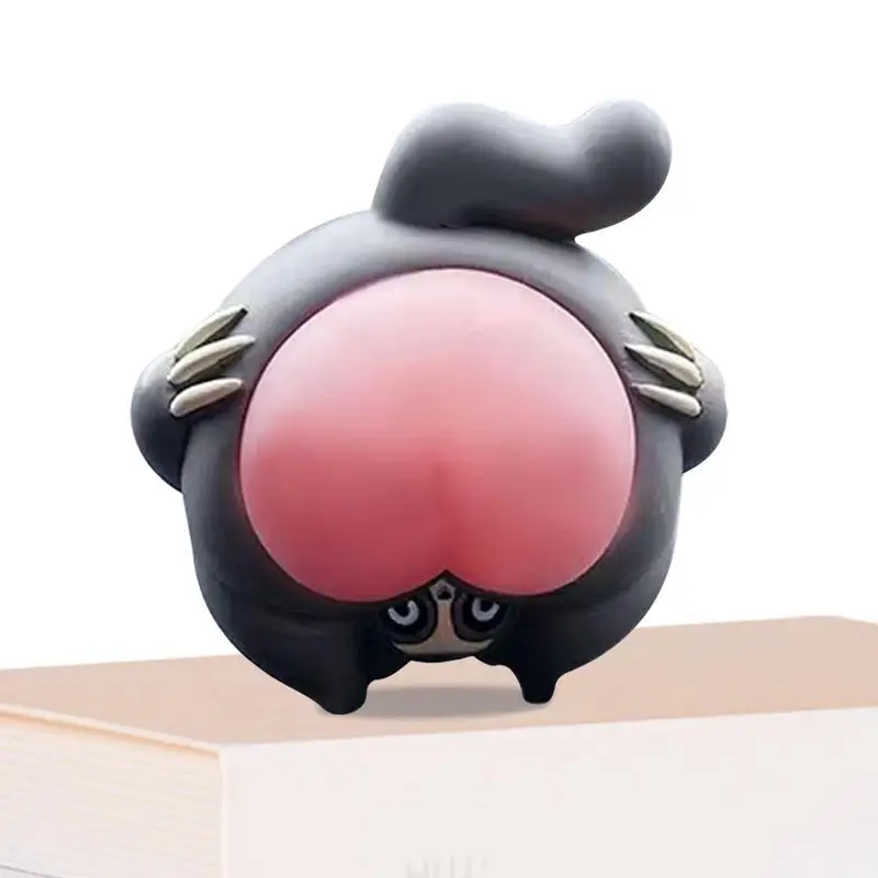 

Funny Cat Ornament Standable Cute Fart Doll Car Dashboard Ornaments Appealing Tabletop Ornaments For Bed Room Living Room Car