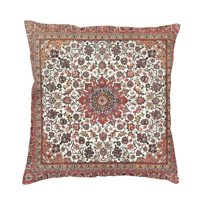 Богемный красный персидский ковер наволочка для подушки 55*55 см дивана античный