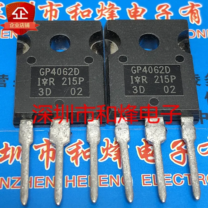 

Free shipping GP4062D IRGP4062DTO-247 600V 48A 10PCS